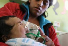 Aumentan casos de neumonía en menores de 5 años en el Perú