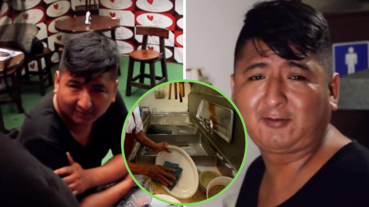 Tapir 590 termina como lavaplatos luego que fanático lo dejó abandonado en restaurante (VIDEO)