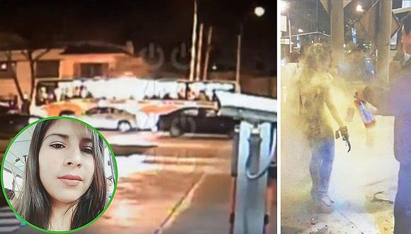 Imágenes inéditas del ataque con gasolina a Eyvi Ágreda dentro de bus