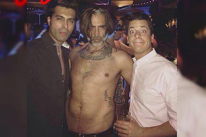 Alejandro Fernández causa polémica con esta foto en discoteca gay  