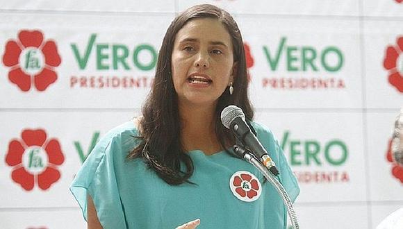 Verónika Mendoza arranca su campaña presidencial para las elecciones del 2021