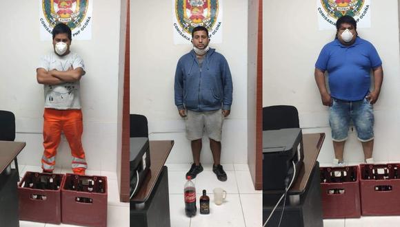 Arequipa: Detienen a tres personas por beber licor en plena cuarentena, en Ocoña.