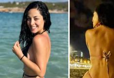 Andrea Luna alborota las redes con sensuales fotos en un diminuto bikini