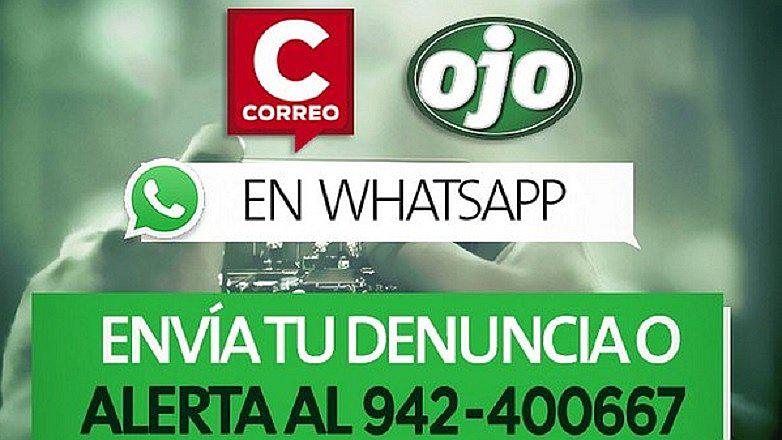 Diario Ojo recibe tus denuncias a través de nuevo número de WhatsApp