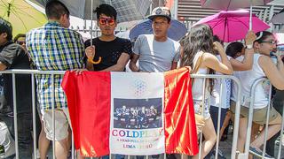 Coldplay: Fanáticos aguardan por concierto pese al sol [VIDEO]  