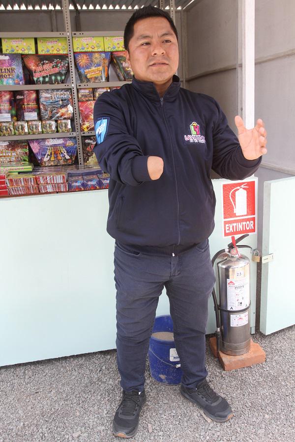 Esteban Juárez cuenta su testimonio a través de la Sucamec.