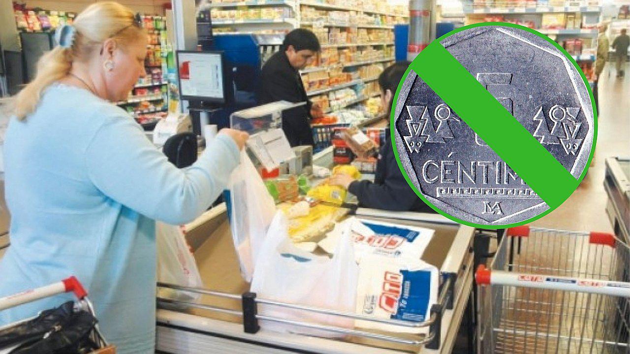 ¿Cómo debe ser el redondeo de precios ahora que no se usan los 5 céntimos? 