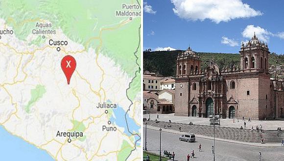 Sismo de 4.0 grados en Cusco produjo daños en la Catedral (VIDEO)