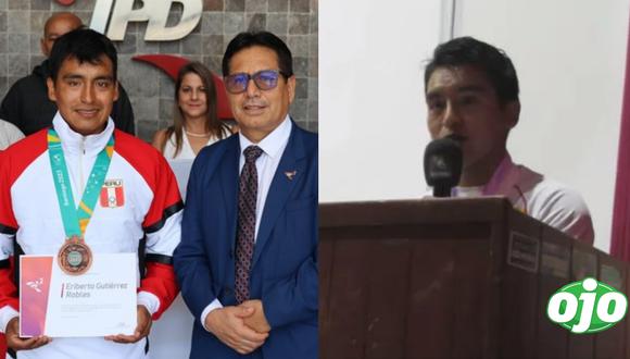 Medallista peruano rechazó condecoración del alcalde de Abancay y le reclamó públicamente: “Me negó apoyo”