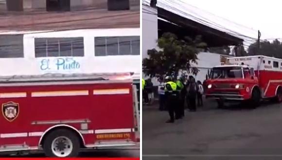 Incendio en restaurante en Ate por presunto corto circuito (VIDEO)