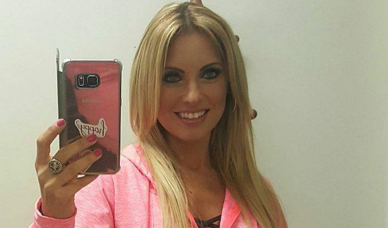 ¡Karina Rivera se ejercita el estilo de Kim Kardashian con este llamativo top! [FOTOS]