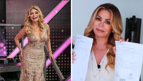 Gisela Valcárcel decidió suspender la quinta gala de "Reinas del Show" tras casos positivos de coronavirus. (Composición: Instagram / captura América TV)