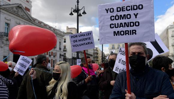 España se adhiere a lista de naciones que ha aprobado la eutanasia. En la región, el único país que adoptó esta medida es Colombia. (Foto: AFP)