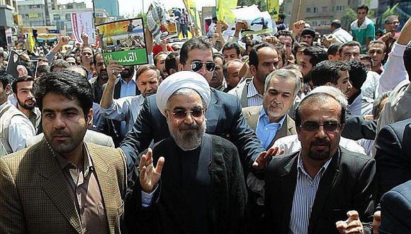 Irán pide al mundo apoyo a palestinos y condena a "crímenes de Israel"