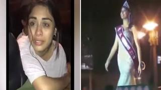 Exreina de belleza en estado de ebriedad agrede y menosprecia a policías: "¿no tiene cerebro?''│VIDEO