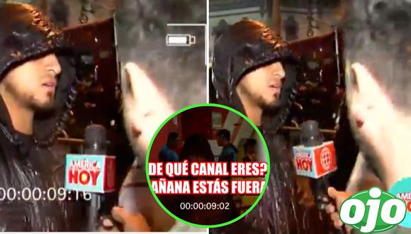 Miguel Trauco humilló a reportero de América Hoy. Foto: (América TV).