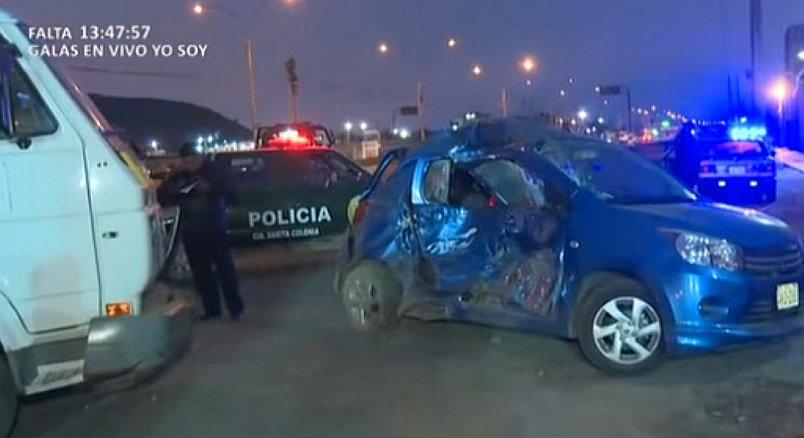 Callao: camión de basura choca con auto y mueren madre e hijo (VIDEO)