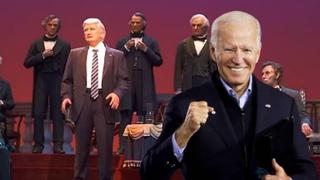 Joe Biden debutará como atracción de Disney y se unirá a su archienemigo Donald Trump | FOTOS