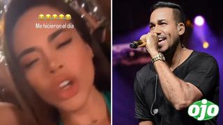 Jossmery Toledo toma con humor el supuesto susto de Romeo Santos al escucharla cantar