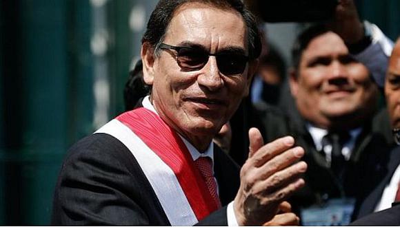 El presidente Martín Vizcarra recibe 57% de aprobación, según Ipsos