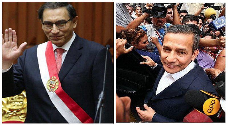 Ollanta Humala le envía consejo a Martín Vizcarra tras asumir la presidencia 