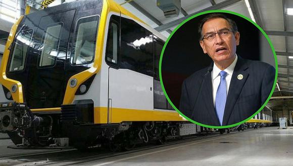 Martín Vizcarra asegura que el primer tramo de la línea 2 del metro estará lista para 2020 (VIDEO)