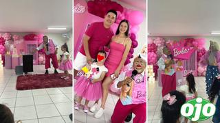 La majestuosa fiesta de ‘Barbie’ que le organizaron Leonard y Olenka a su hija por sus 4 añitos | VIDEO