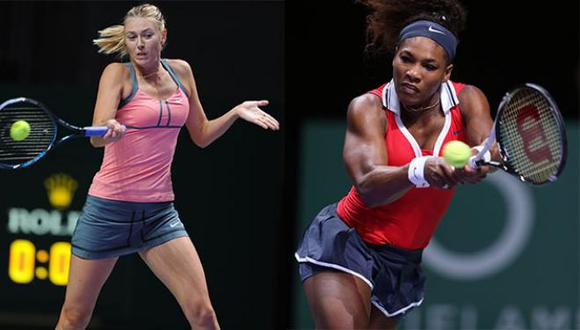Duelo de bellas: Serena y Sharapova en semifinales de Wimbledon 