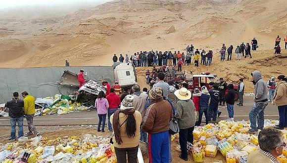 Moquegua: Seis pasajeros muertos deja quíntuple choque [FOTOS]