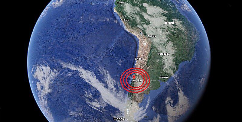 ​Sismo de 5.4 grados sacudió Chile