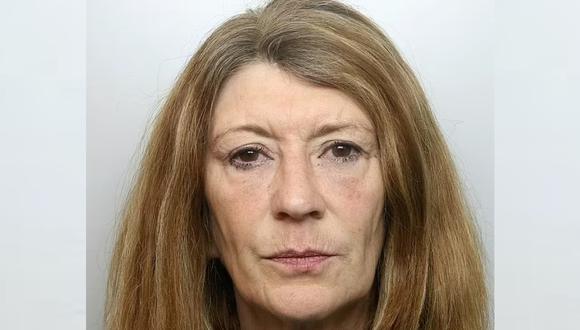 Corinna Baines, de 59 años, cumplirá un mínimo de 12 años encarcelada. (Foto: Policía de Cheshire)