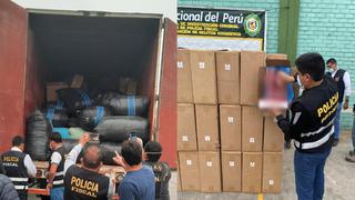 Incautan 4 millones de soles en contrabando bajo harina de soya en Pucusana