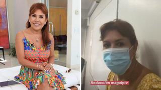 Magaly Medina muestra cómo su equipo de producción cumple las normas para evitar el contagio del coronavirus