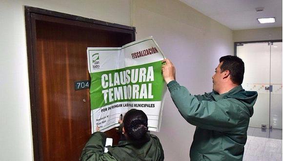 San Isidro: Clausuran oficinas que funcionaban sin licencia y en viviendas