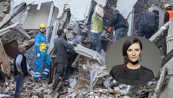 Laura Pausini tras terremoto en Italia: Estoy contigo con mis oraciones   