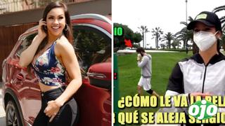 Paloma Fiuza ya no quiere hablar de su novio tras ‘roche’ frente a cámaras de Magaly Medina