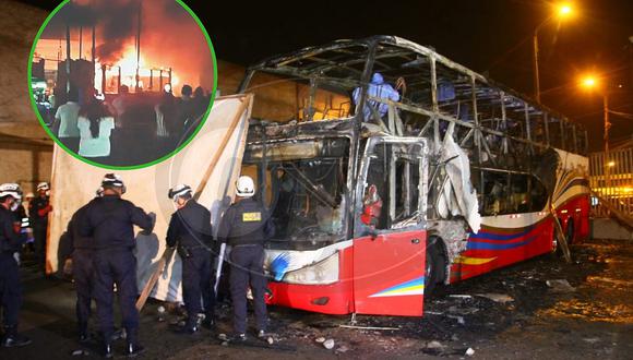 Bus arde lleno de pasajeros dejando al menos 17 muertos y 8 heridos en Fiori
