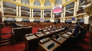 Pleno del Congreso aprobó eliminar la inmunidad parlamentaria