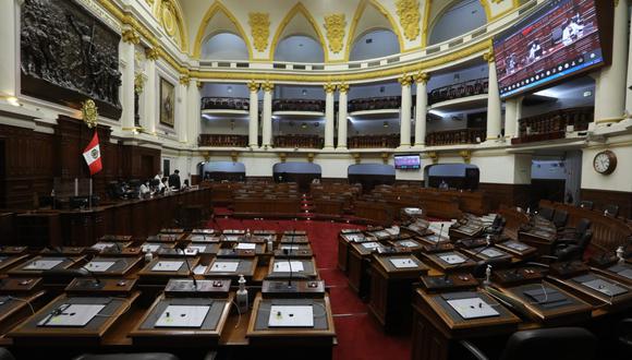 El pleno del Congreso debatirá temas pendientes en la agenda, como la acusación constitucional contra el exmiembro del CNM Iván Noguera. (Foto: Congreso)