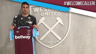 West Ham oficializa el fichaje del argentino Jonathan Calleri 