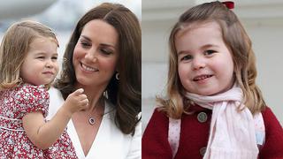 Princesa Charlotte encantó con hermoso vestido en el bautizo de su hermano Louis