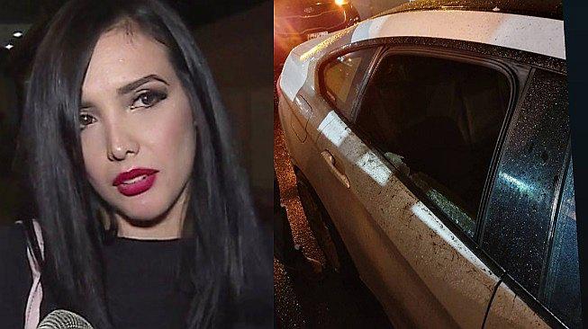 Rosángela Espinoza se pronuncia tras ser víctima de un violento asalto en la Panamericana Sur