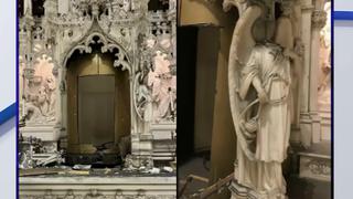 Roban un tabernáculo de US$ 2 millones y decapitan estatuas de ángeles en una iglesia católica de Brooklyn