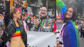 Marcha del Orgullo LGTBIQ+: Merly Morello, Ricardo Morán y los famosos que asistieron a la movilización 