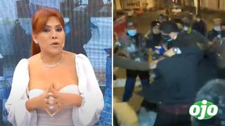 Magaly Medina cuestiona a periodista agredido por simpatizante de Castillo: “Terminó como una gresca callejera”  