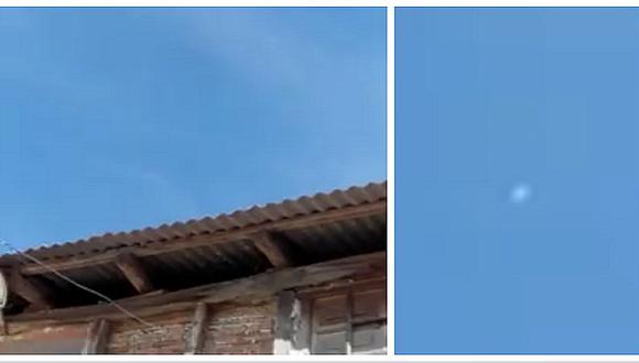 Facebook: ¿Es un OVNI? Captan extraño objeto en cielo de Yungay (VIDEO)