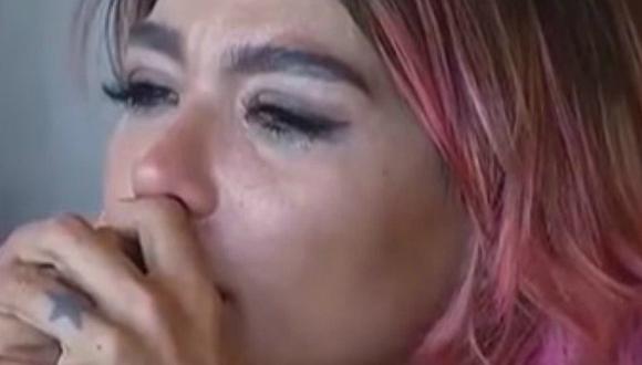  Angie Jibaja lloró por terrible momento que vivió en Chile [VIDEO]