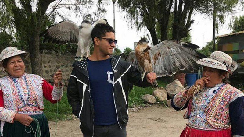 Gustavo Borjas, 'Johnny' de VBQ y sus divertidas vacaciones en Arequipa [FOTOS]