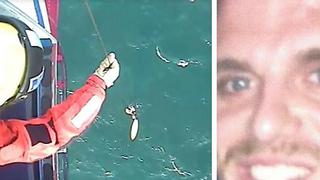 Tablista es rescatado tras 32 horas en el mar... solo con algo de frío