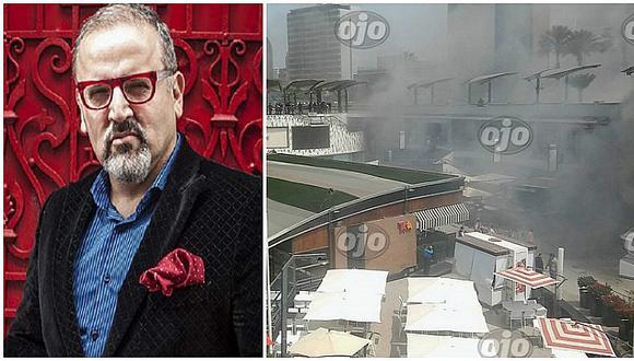 Larcomar: Beto Ortiz sorprende con tremendo 'tuit' tras incendio en sala de cine